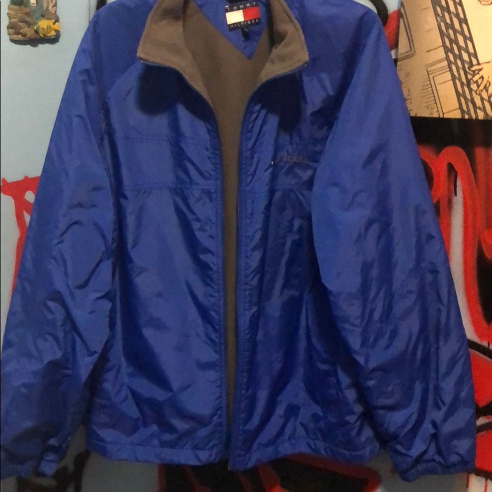 Vintage Blue Tommy Hilfiger Yacht Jacket